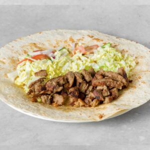 Kebab meny i rull/pita